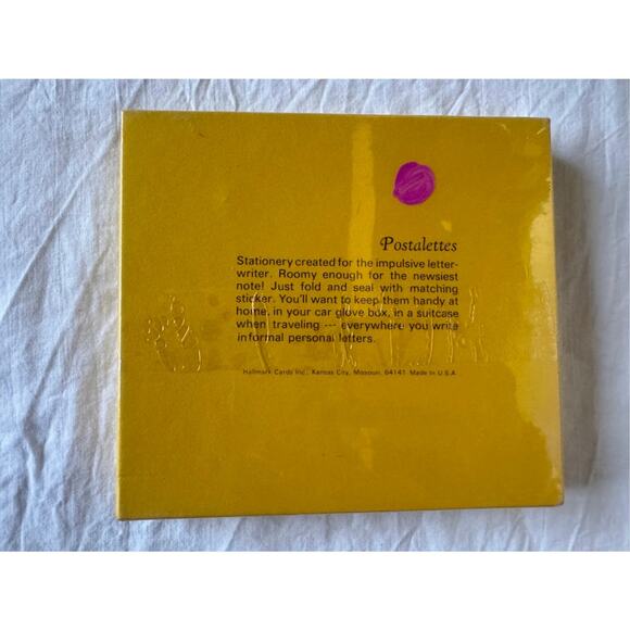 Sealed Vintage Hallmark Postalettes 15 stickers + Fold-up letters Cute Animals! - Picture 2 of 2